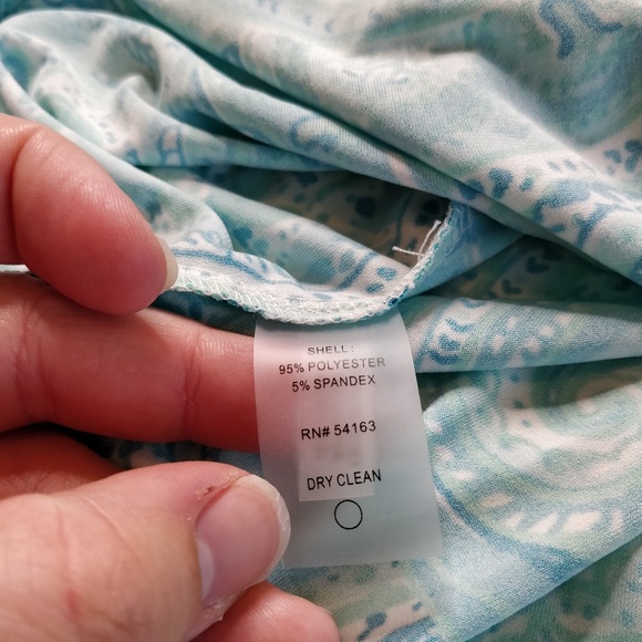 NWT Tommy Hilfiger Paisley Dress - Picture 7 of 7